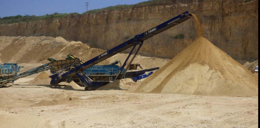 青海建筑制砂生產(chǎn)線使用案列