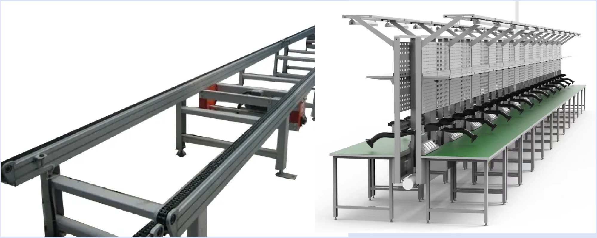 鋁合金皮帶輸送線